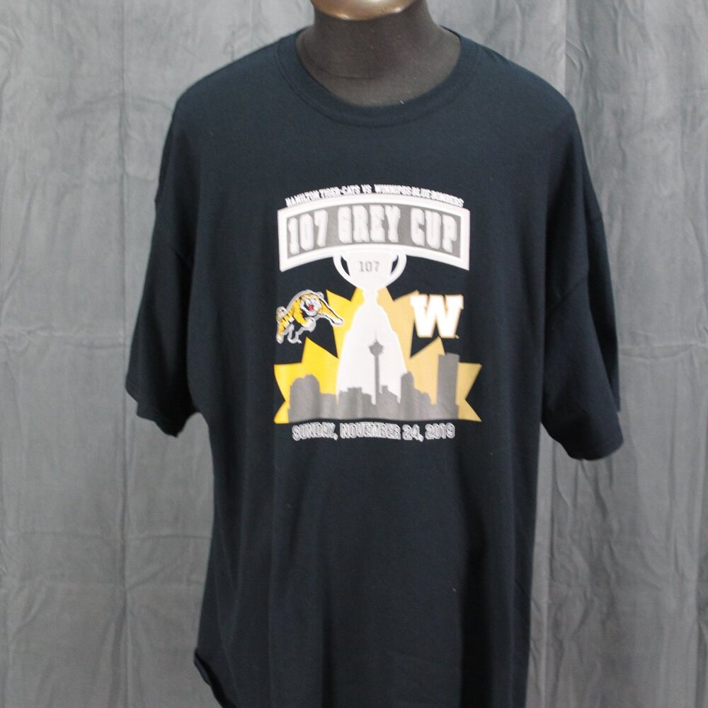 CFL Shirt - Grey Cup 107 2019 Hamilton vs Winnipeg - Men's 3XL
